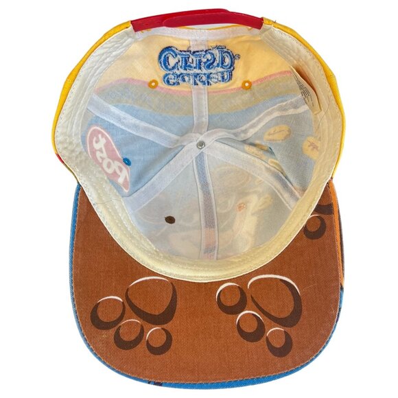 Vintage Post Cereal Sugar Bear SnapBack Hat Golden Crisp Ball Cap all Over Print - Picture 6 of 8